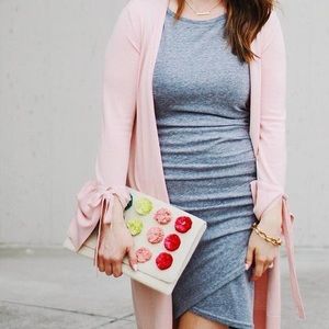 Pom Pom Oversized Clutch